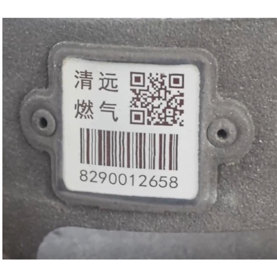 1D кодирует бирку штрихкода цилиндра LPG отслеживая управление имуществом 53x47mm